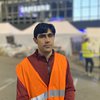 Abdul er sjálfboðaliði og flóttamaður í Varsjá.